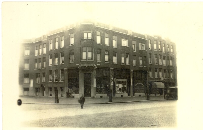 Winkel op de hoek Jan van Avennestraat, ± 1927